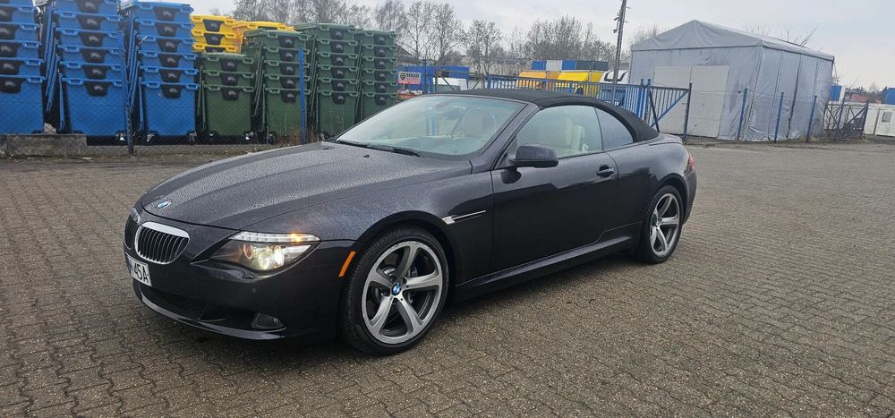 BMW Seria 6 650 cabrio, lift, bardzo dobry stan, zarejestrowany
