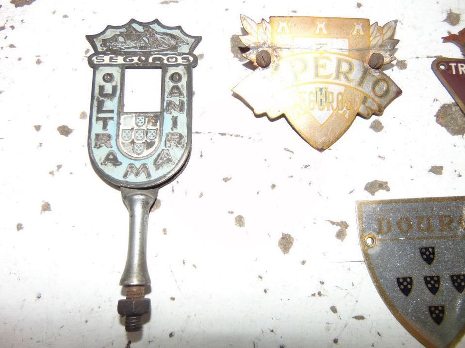 Emblemas companhias do seguro
