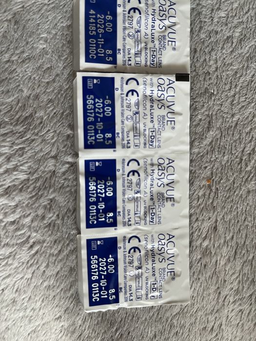 Soczewki jednodniowe acuvue moc -6
