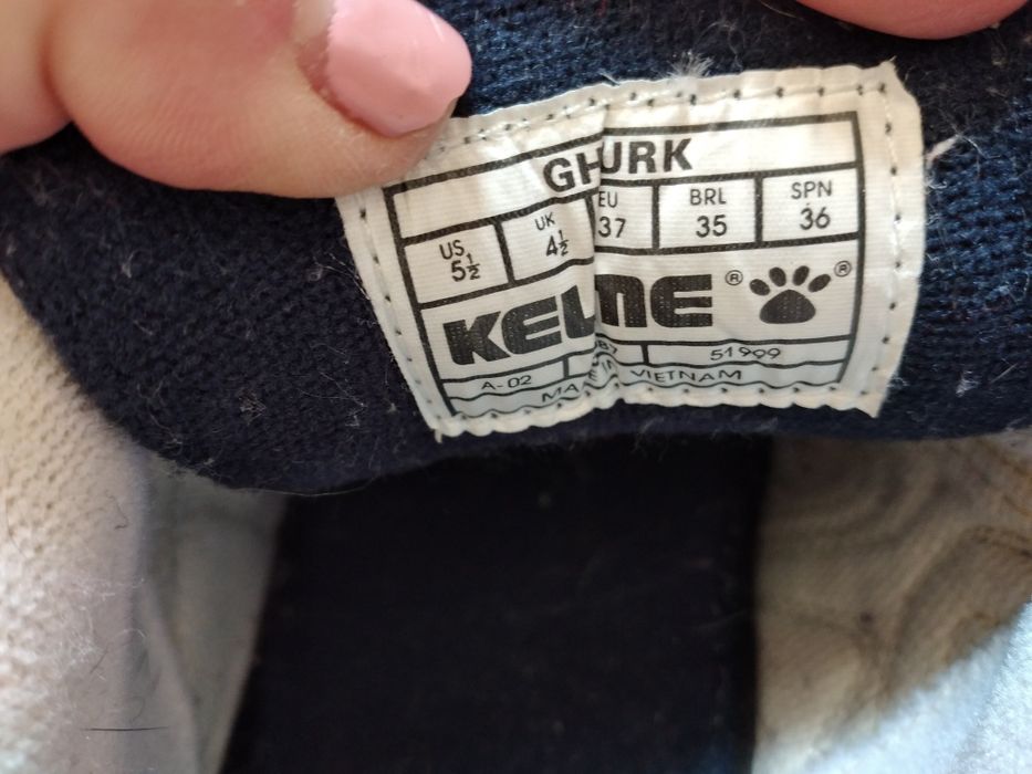 Ténis marca Kelme, tamanho 36