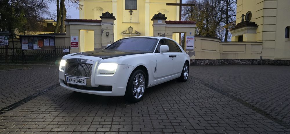 Rolls-Royce  auto do ślubu rolls royce wynajem na wesele ślub
