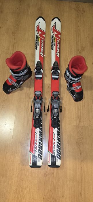 Narty Nordica + buty Salomon