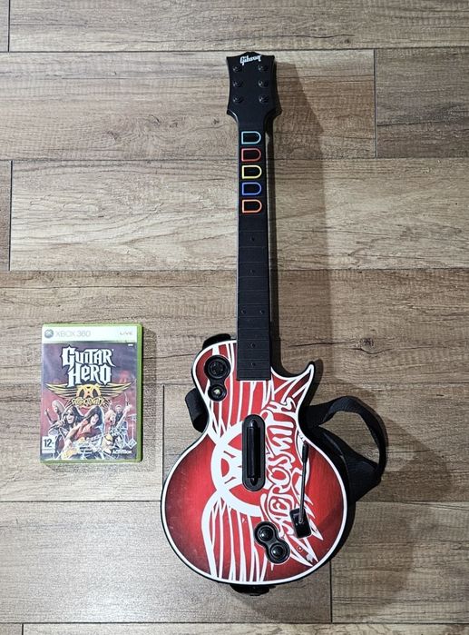 Guitar Hero Aerosmith Xbox 360 Gitara  Les Paul