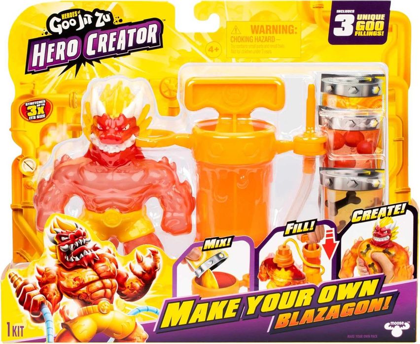 Гуджитсу фігурка Блейзагон Heroes of Goo Jit Zu Hero Creator Blazagon