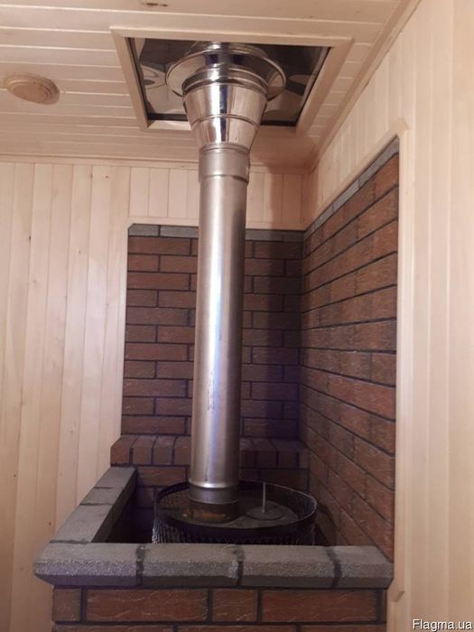 Димоходи труби утеплені сендвіч нержавіюча сталь