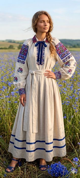 Парна вишиванка "Гуцулка Ксеня"