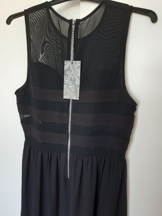Vestido preto comprido