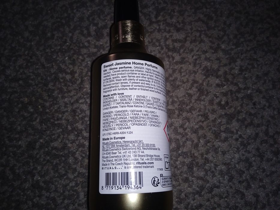 Perfumowany odświeżacz powietrza do wnętrz Rituals