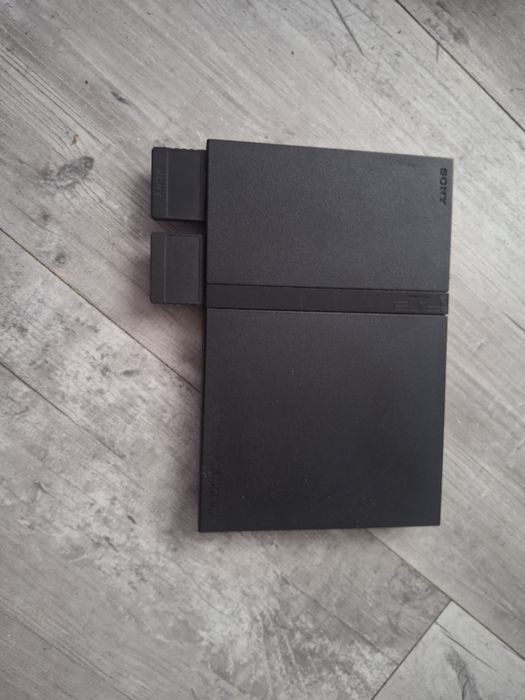 Konsola playstation 2 zestaw z telewizorem 14 cal,  grami