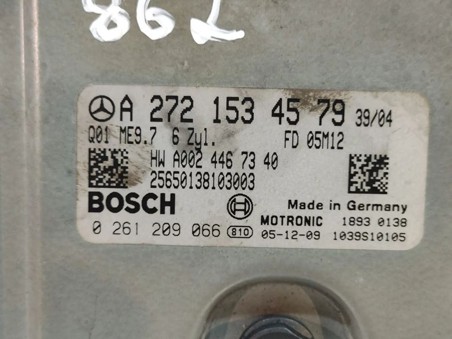 CENTRALINA ECU MOTOR MERCEDES BENZ CLASS SLK R171 280 3.0i V6 24V