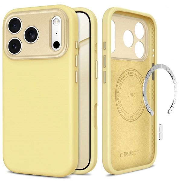 Tech-Protect Uniq Magsafe Cc Iphone 17 Pro Max / 18 Pro Max Mellow Yel