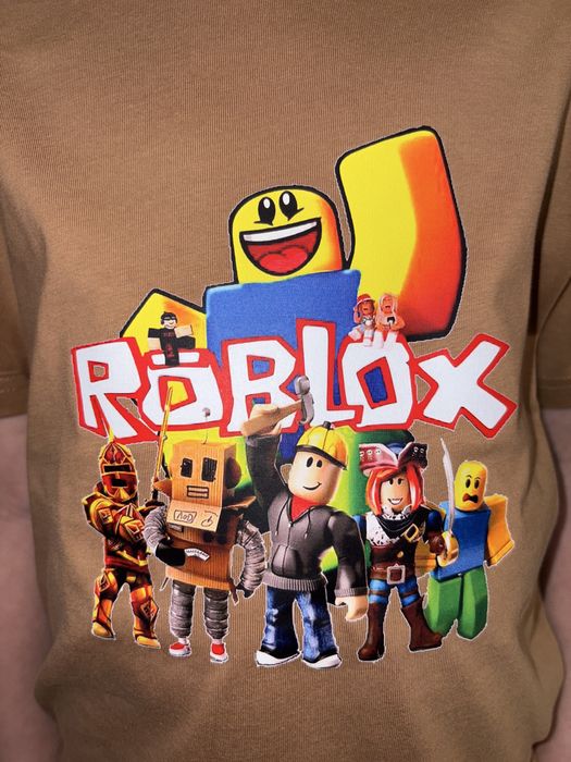 Nowe koszulki chlopiece Roblox 110/116