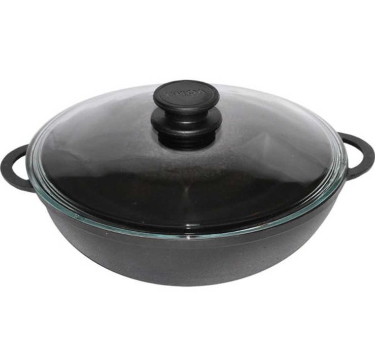 Сковорода WOK з кришкою