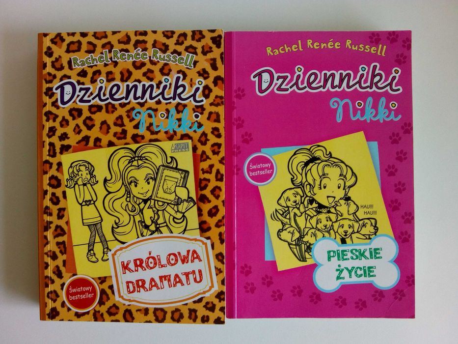 Książki z serii - Dzienniki Nikki