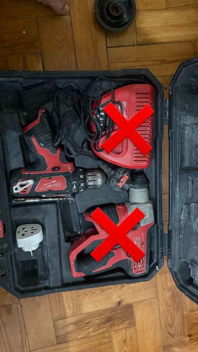Parafusadora milwaukee m12