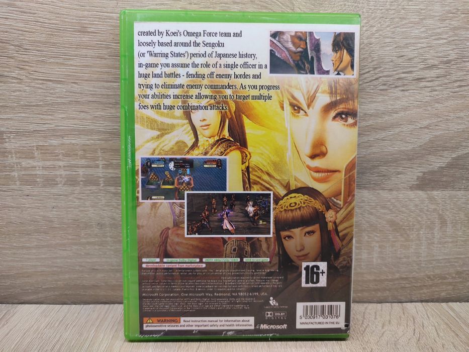 Gra samurai warriors 2 xbox 360