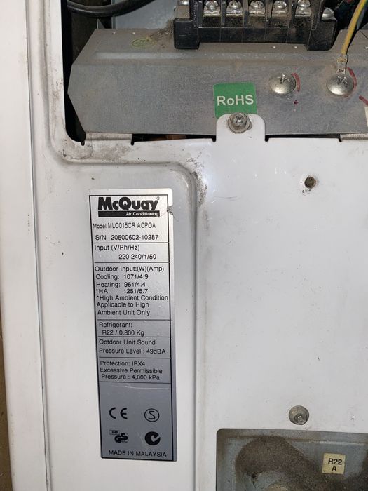 Наружній блок McQuay