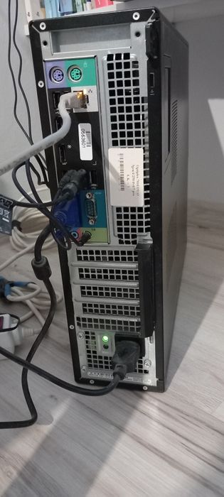 Monitor Samsung 22' z tunerem TV, komputer Dell Optiflex 7010,głośniki