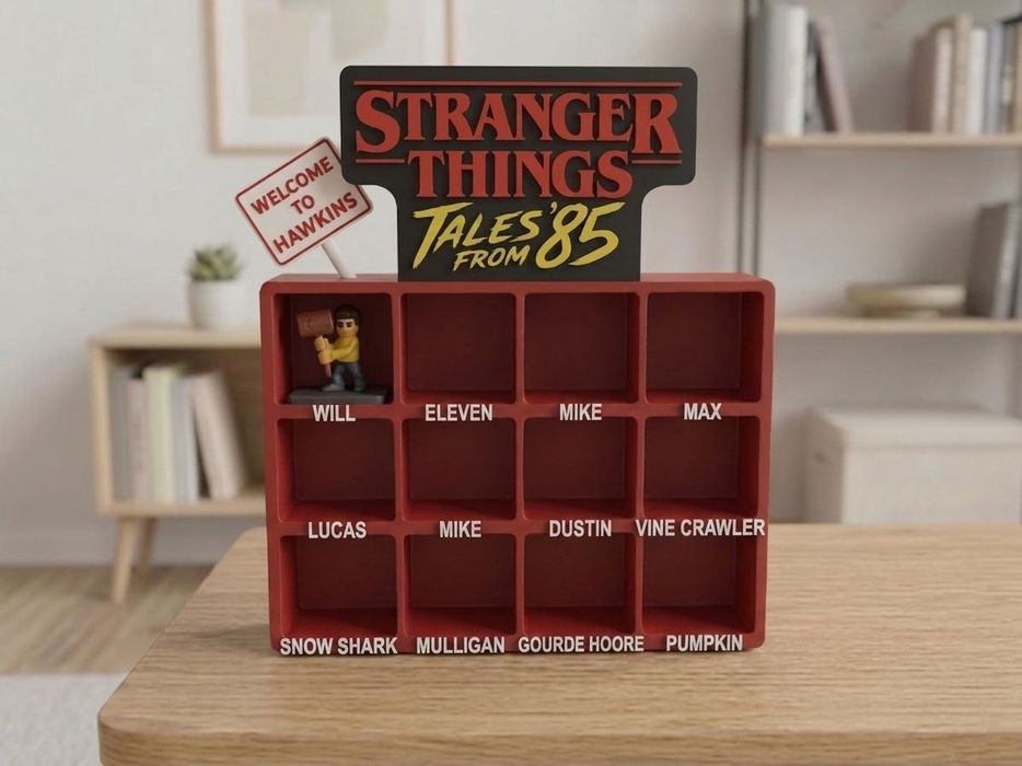 Expositor figuras Stranger Things Tales from '85 McDonalds