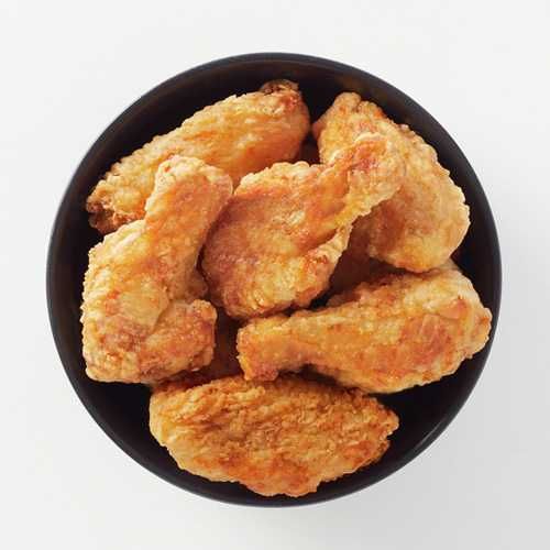 Asas de frango crocantes