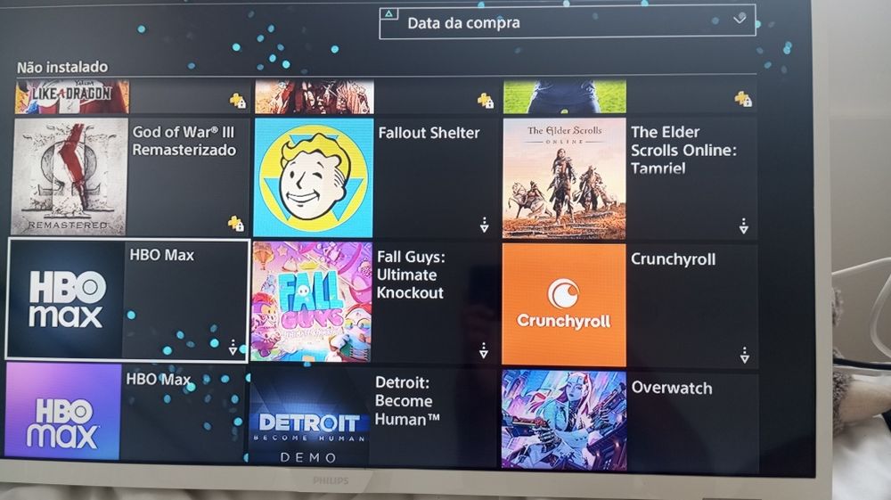 Ps4 com 47 jogos mais GTA 5