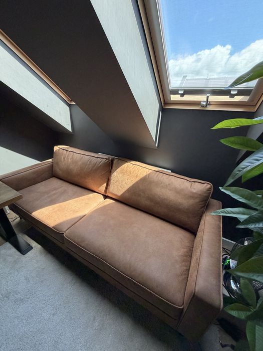 Sofa ze skóry Hunter (3-osobowa)