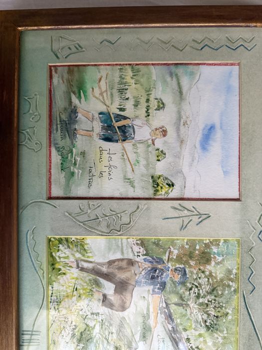 Hania Raczak – oryginalna akwarela | format panoramiczny 52×25 cm