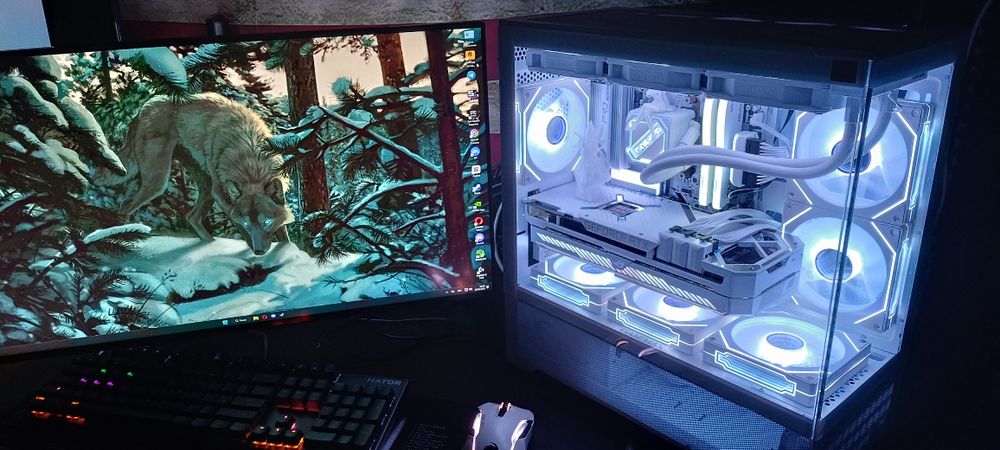 Игровой ПК RTX 3080 White / Ryzen 5 5600 / 32GB ARGB / SSD 2TB / 4K Ready