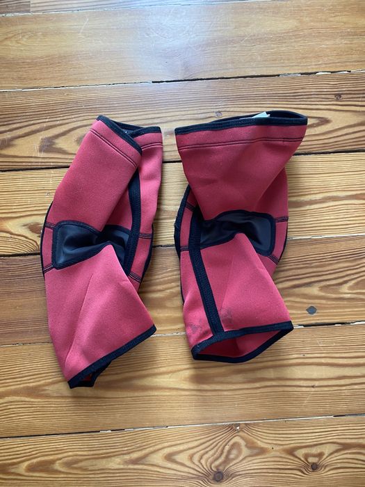 Joelheiras BTT Fox Launch Enduro - Vermelho