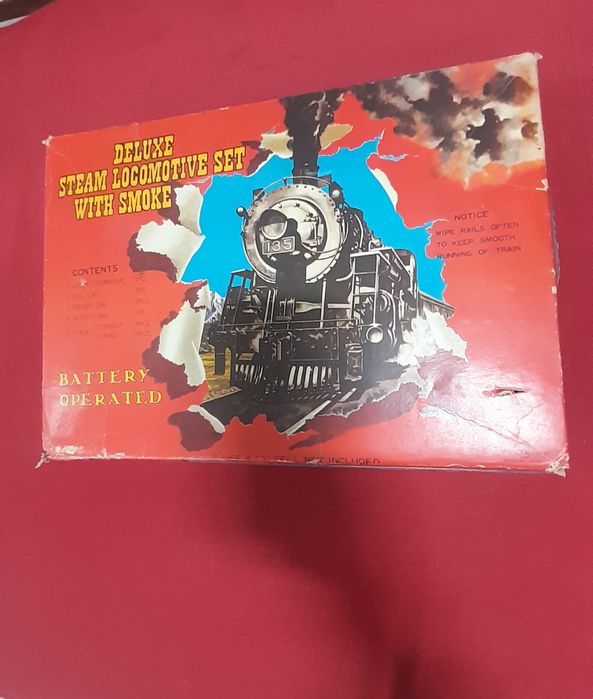 Comboio Antigo a Pilhas