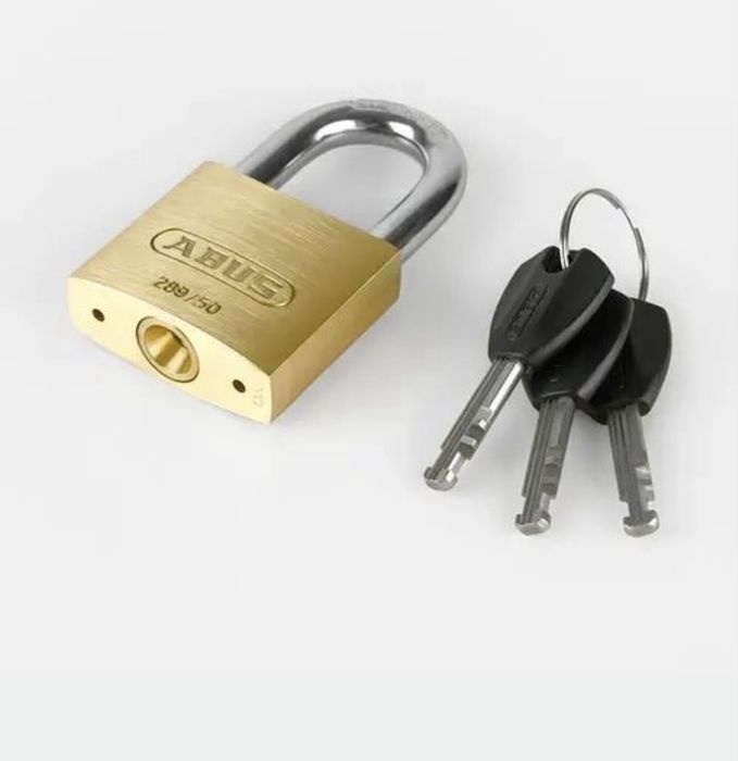 Замок навісний ABUS латунний 289/50 новий Германія