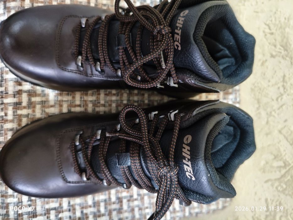 Трекінгові шкіряні черевики Hi-Tec