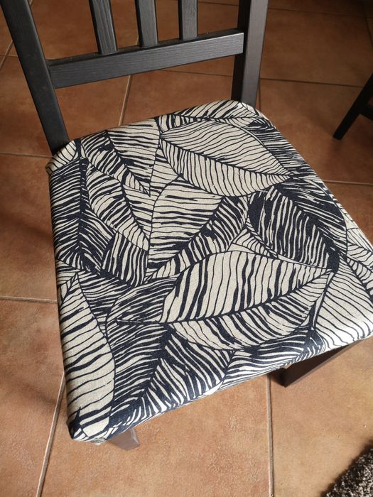 6 cadeiras modelo ikea personalizadas usadas