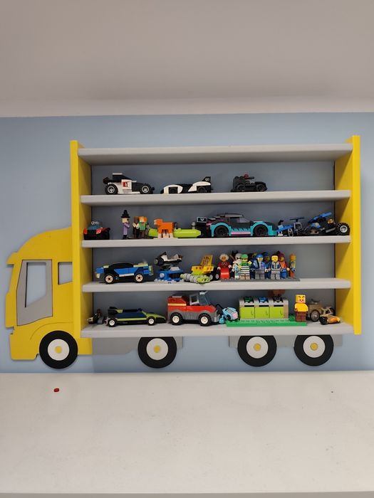 Półka samochód na autka , lego