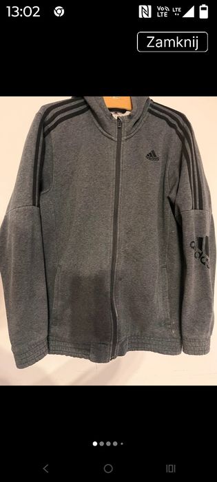Bluza Adidas..Szara. M