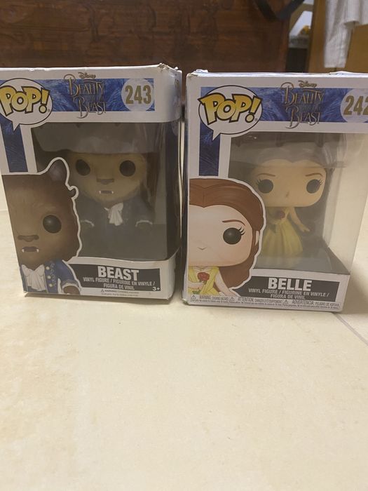 FUNKO POP DISNEY BELLA E MOSNTRO
