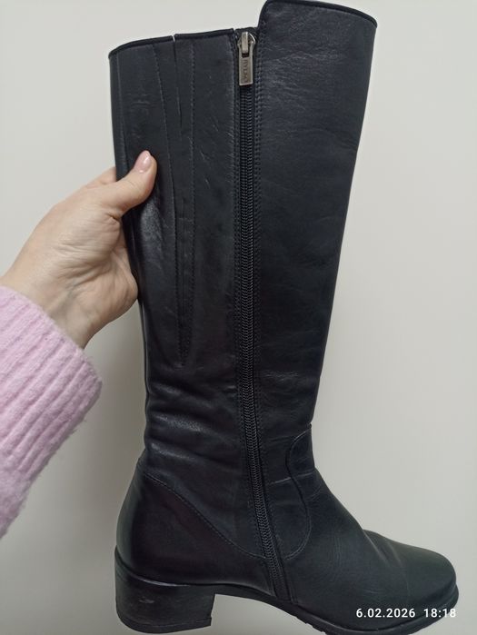 Kozaki skórzane Ryłko