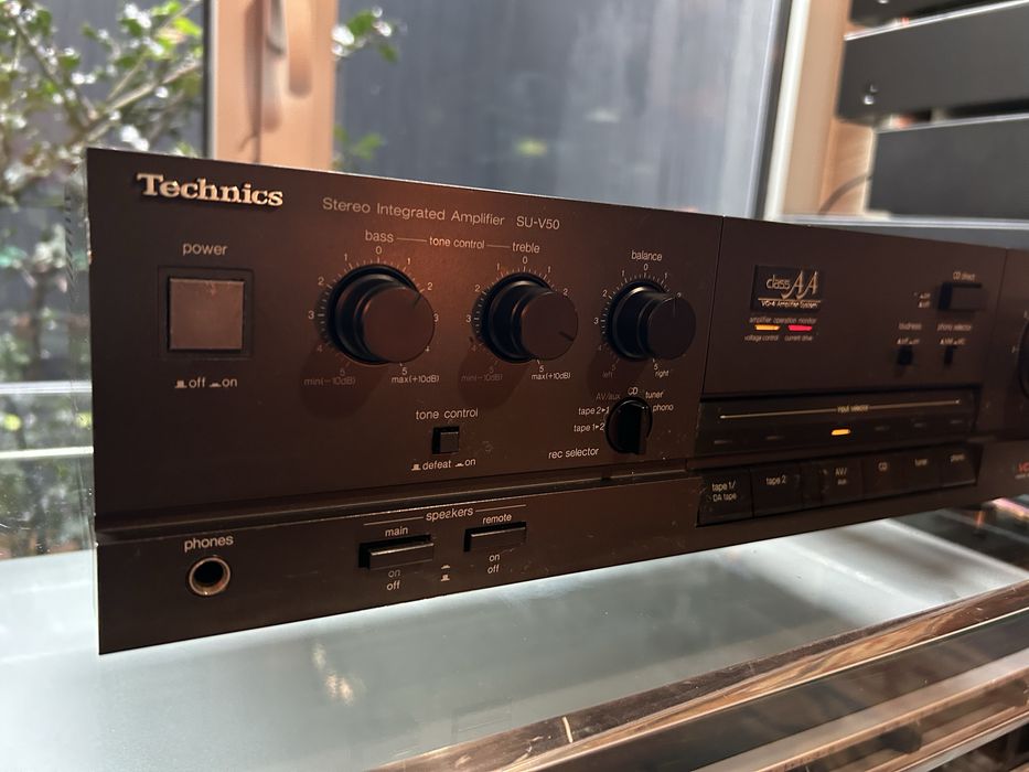 Amplificador Technics SU-V50, classe AA, excelente estado