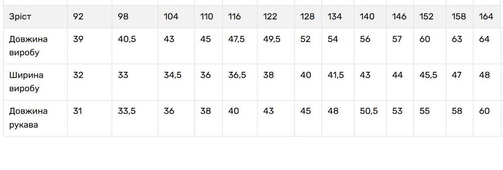 Дитяча молочна сорочка вишиванка для хлопчика з довгим рукавом шкільна