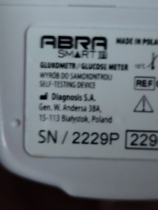 Glukometr abra smart bt zestaw