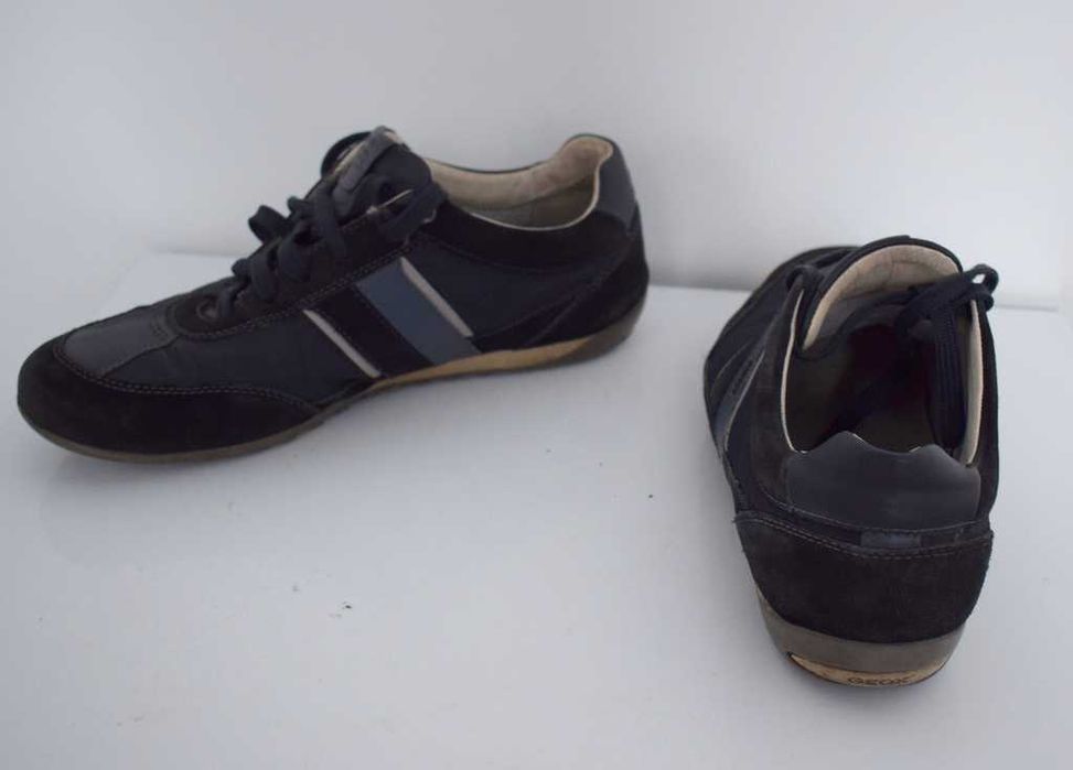 Geox
Sneakersy U Wells C 
buty skórzane 44 męskie