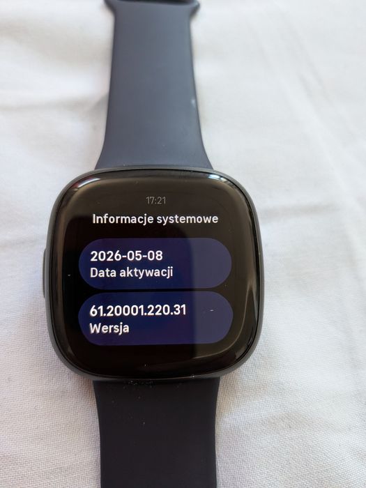 FITBIT Versa 4 Czarny
