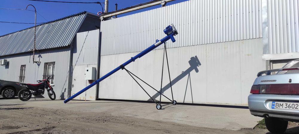 Шнековый погрузчик, транспортер, шнек, конвейер, навантажувач 108 мм