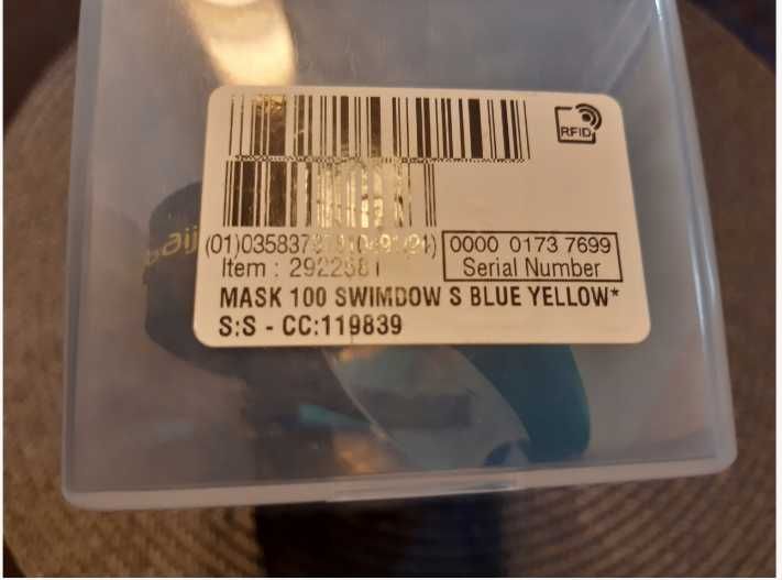 Maska 100 SWIMDOW S S
