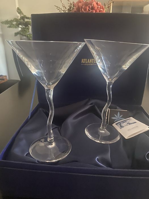 Castiçais Atlantis Crystal NOVOS