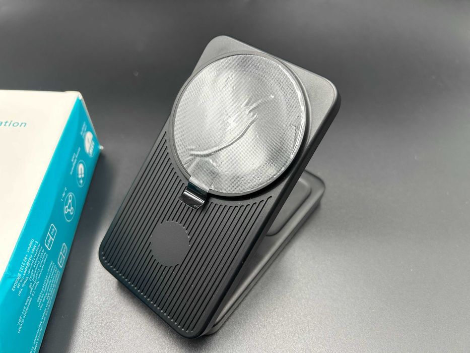 Ładowarka 3w1 MagSafe do IPhone Apple Watch AirPods RGB Led 15W