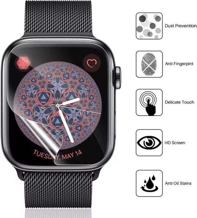 Гідрогелева гидрогелевая плівка пленка для на Apple Watch всі моделі