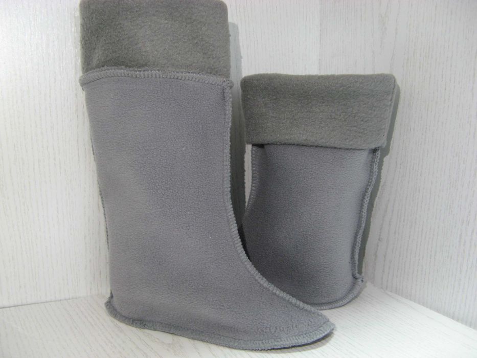 Утеплювач вставка в дитячі гумові чоботи, флісовий вкладиш  23р.-32р.