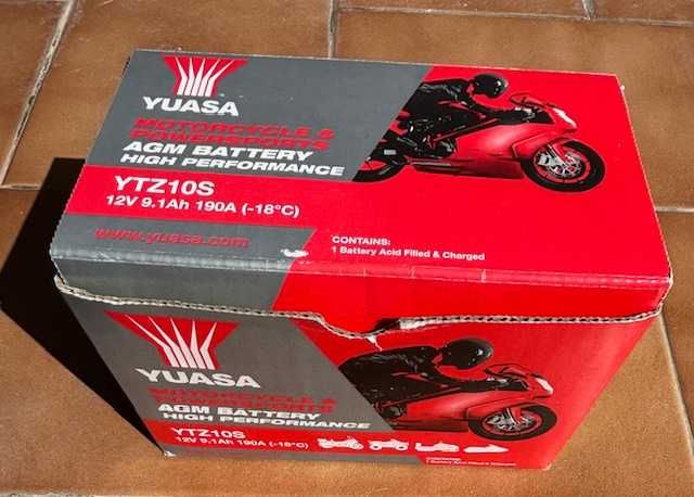 Bateria para Motocicleta YTZ10S NOVA
