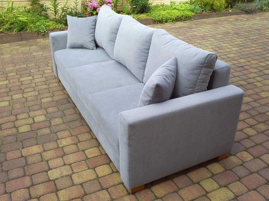 Kanapa-150 cm szerokie spanie/sprężyny bonell/pojemnik